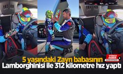 5 yaşındaki Zayn Lamborghini ile 312 kilometre hız yaptı