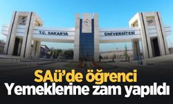 SAÜ'de öğrenci yemek ücretlerine zam