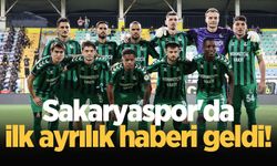 Sakaryaspor'da ilk ayrılık haberi geldi!