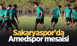 Sakaryaspor'da Amedspor hazırlıkları