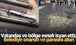 Eski binalardan düşen beton parçaları ölüme davetiye çıkarıyor