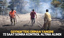 Göynük'teki orman yangını kontrol altına alındı