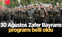 30 Ağustos Zafer Bayramı şehirde bu programlarla kutlanacak