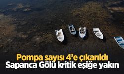 Sapanca Gölü için kötü haber; Pompa sayısı 4'e çıktı