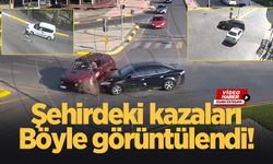 Kaza anları böyle görüntülendi