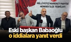 Eski başkan Babaoğlu o iddialara yanıt verdi