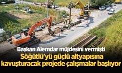 Başkan Alemdar müjdesini vermişti: Söğütlü'yü güçlü altyapısına kavuşturacak projede çalışmalar başlıyor