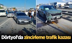 Dörtyol'da zincirleme trafik kazası