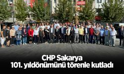 CHP Sakarya 101. yıldönümünü törenle kutladı