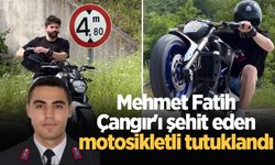 Mehmet Fatih Çangır'ı şehit eden motosikletli tutuklandı