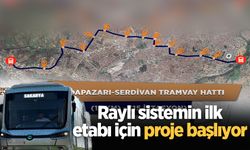 Raylı sistemin ilk etabı için proje başlıyor