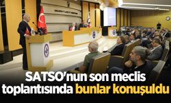 SATSO'nun Eylül ayı meclisinde bunlar konuşuldu