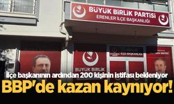 BBP'de istifalar arka arkaya geldi!