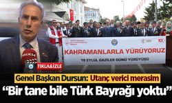 Genel Başkan Dursun: Utanç verici merasim