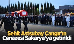 Şehit Astsubay Mehmet Fatih Çangır’ın cenazesi Sakarya'da