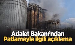 Adalet Bakanı'ndan Hendek'teki patlamayla ilgili açıklama