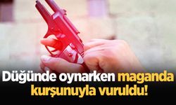 Düğünde oynarken maganda kurşunuyla vuruldu!