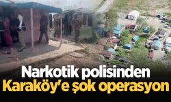 Narkotik polisinden Karaköy'e şok operasyon