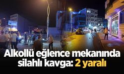 Alkollü eğlence mekanında silahlı kavga: 2 yaralı