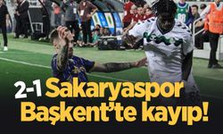 MKE Ankaragücü 2 Sakaryaspor 1