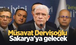 Müsavat Dervişoğlu Sakarya'ya gelecek