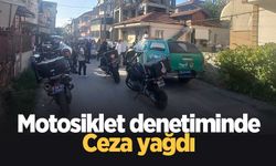 Sakarya'da motosiklet denetimi