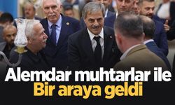 Yusuf Alemdar muhtarlarla buluştu