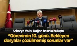 Sakarya Valisi Doğan basınla buluştu