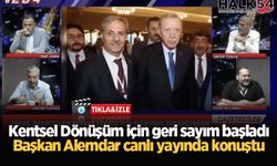 Kentsel Dönüşüm için geri sayım başladı: Başkan Alemdar canlı yayında konuştu