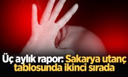 Üç aylık rapor: Sakarya utanç tablosunda ikinci sırada