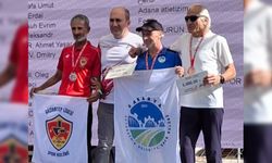 Uluslararası maratonda birincilik kürsüsü Ali Turan’ın