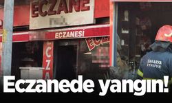 Serdivan'da eczane yangını!