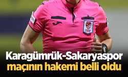 Karagümrük-Sakaryaspor maçının hakemi belli oldu