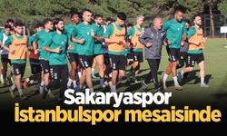 Sakaryaspor, İstanbulspor mesaisinde