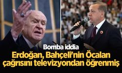 Bomba iddia: Cumhurbaşkanı Erdoğan, Bahçeli'nin Öcalan çağrısını televizyondan öğrenmiş