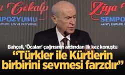 Bahçeli: Türkler ile Kürtlerin birbirini sevmesi farzdır