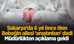 Sakaryalı aile bebeklerinin ölümü yeniden araştırılsın istedi; müdürlük açıklama yaptı