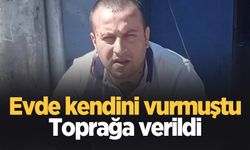 Tüfekle kendini vuran gence acı veda