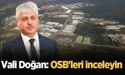 Vali Doğan: OSB'leri inceleyin