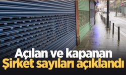 Kurulan şirket sayısı azaldı, kapanan şirket sayısı arttı