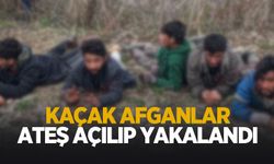 6 kaçak Afgan yakalandı