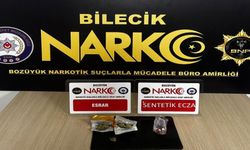 Bilecik'te durdurulan şüpheli araçta uyuşturucu madde ele geçti