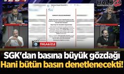 SGK'dan basına büyük gözdağı: Hani bütün basın denetlenecekti!