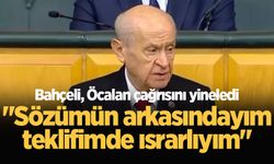 Bahçeli, Öcalan çağrısını yineledi: "Sözümün arkasındayım, teklifimde ısrarlıyım"