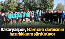 Sakaryaspor, Marmara derbisinin hazırlıklarını sürdürüyor