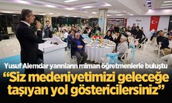 Yusuf Alemdar yarınların mimarı öğretmenlerle buluştu