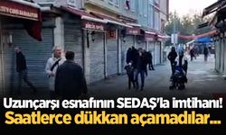 Uzunçarşı esnafının SEDAŞ'la imtihanı! Saatlerce dükkan açamadılar...