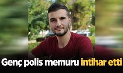 Genç polis memuru intihar etti