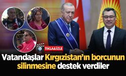 Vatandaşlar Kırgızistan’ın borcunun silinmesine destek verdiler