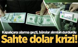 Sahte dolar krizi! Kapalıçarşı alarma geçti, bürolar alımları durdurdu